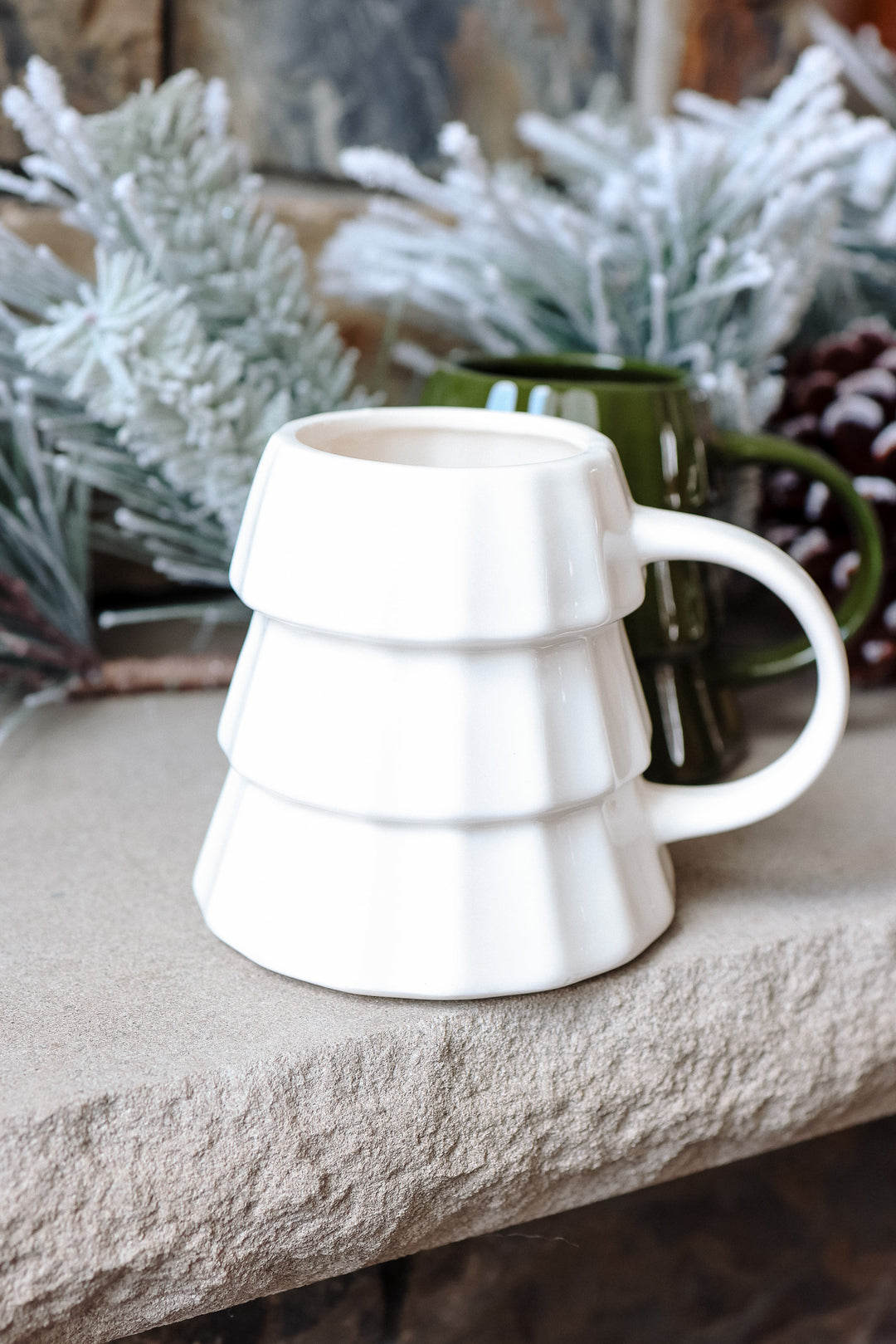 Cream Tree Coffee Mug