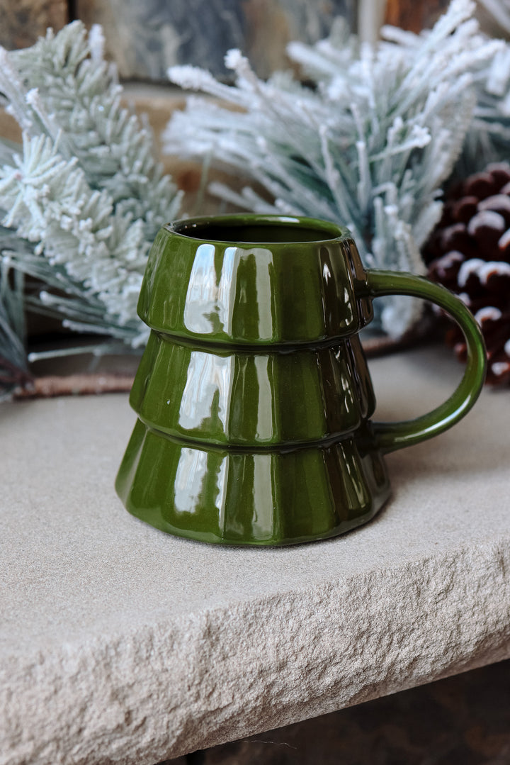 Green Tree Coffee Mug