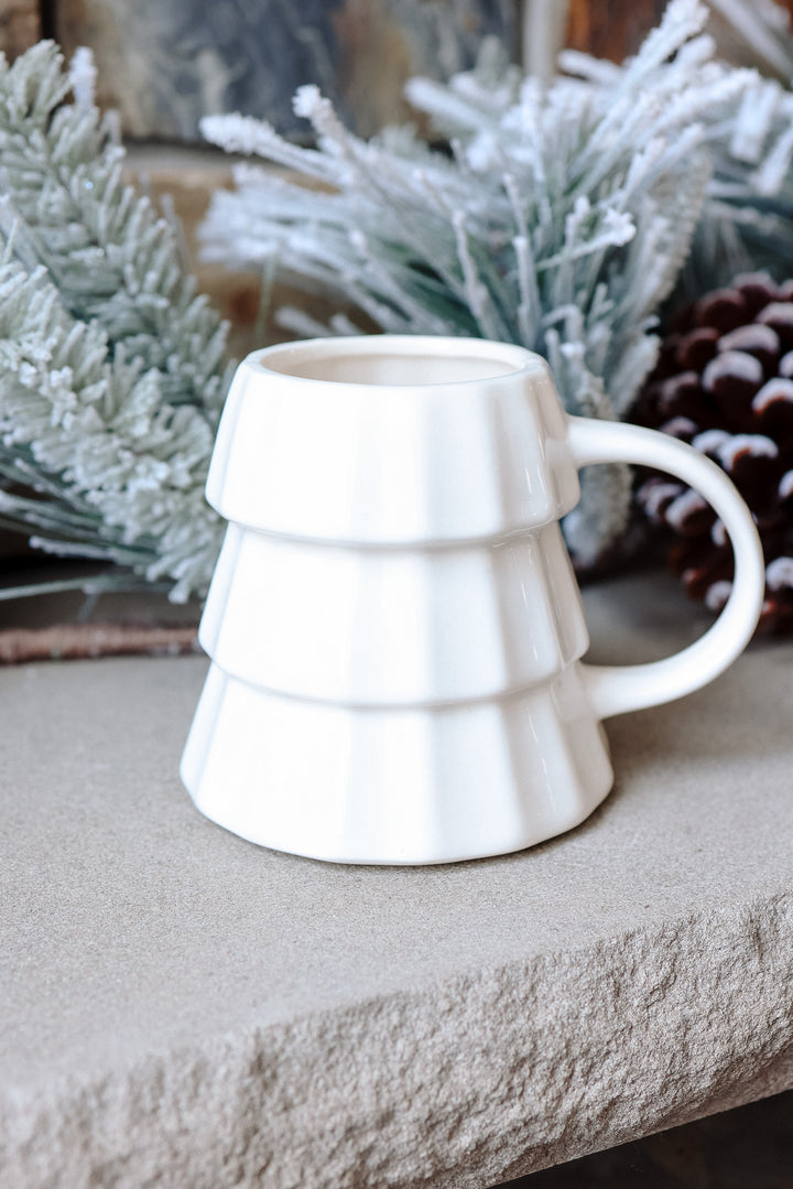 Cream Tree Coffee Mug