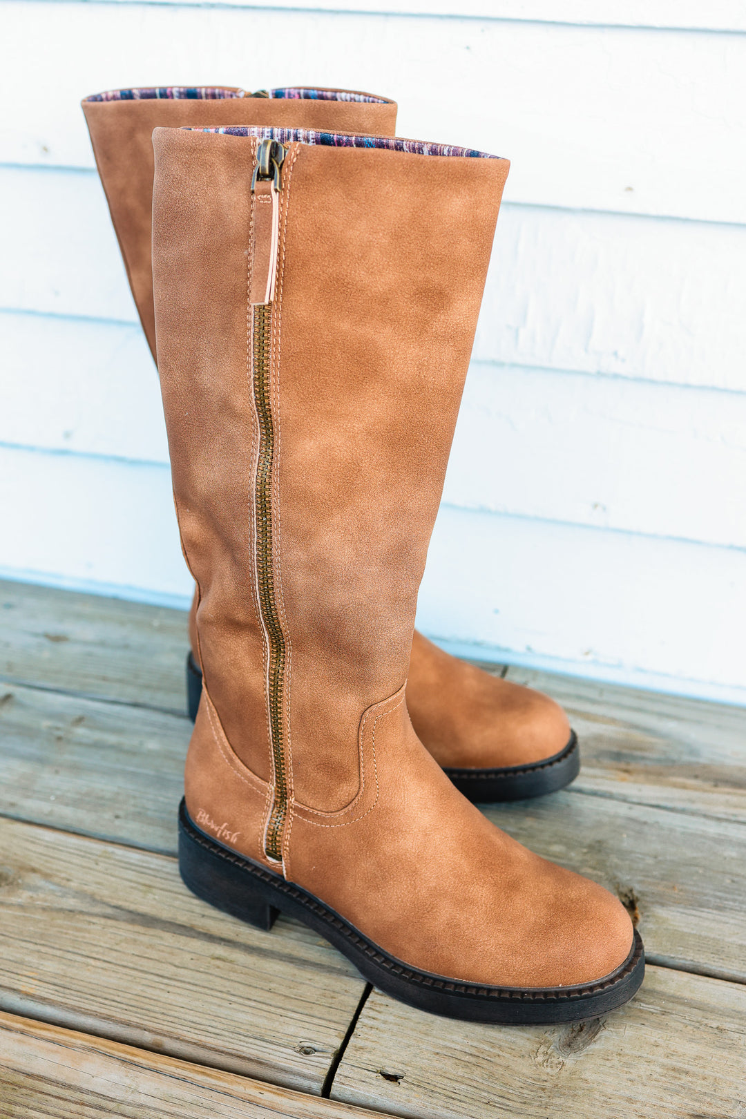 Venice Tall Boot - Tan