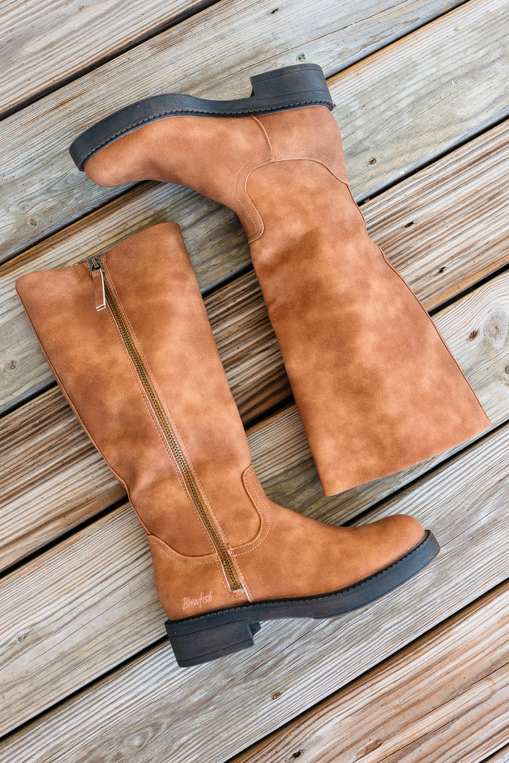 Venice Tall Boot - Tan
