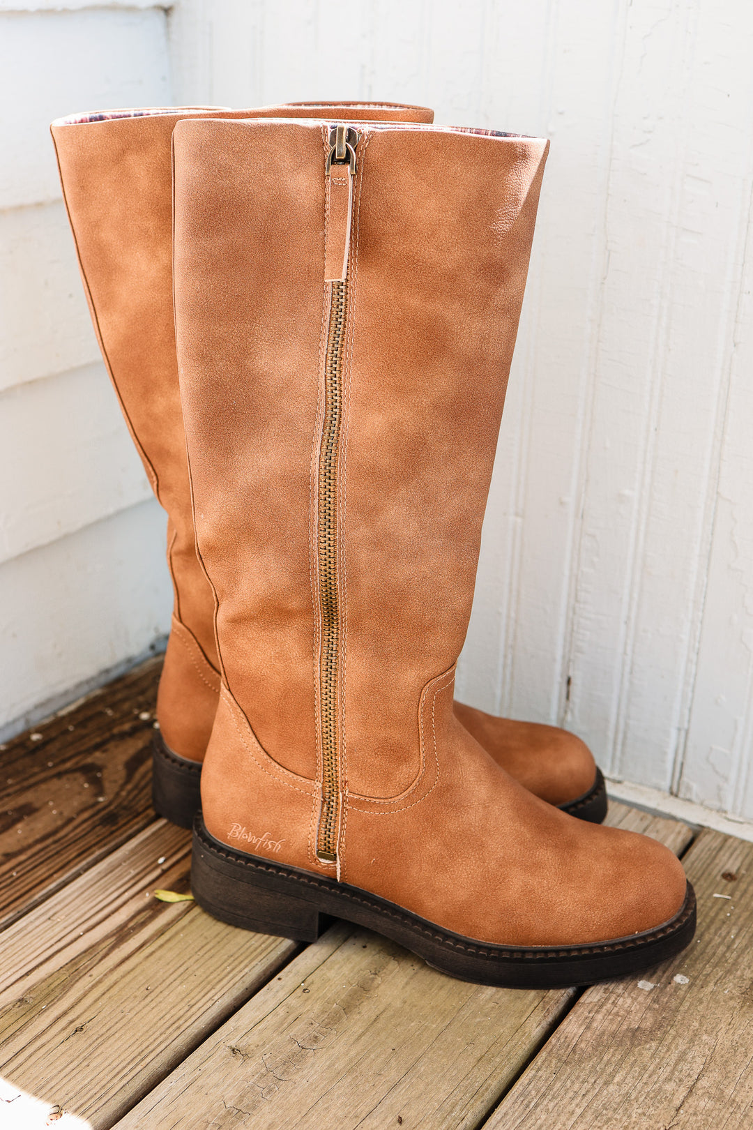 Venice Tall Boot - Tan