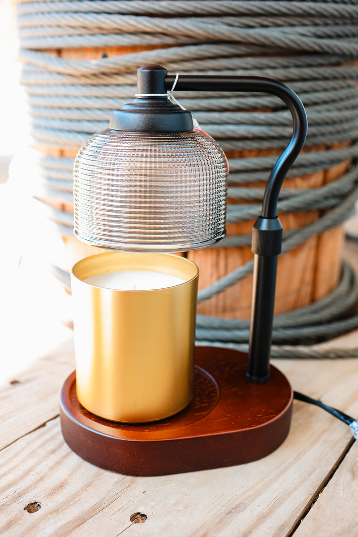 Candle Lamp Warmer - Wood Base