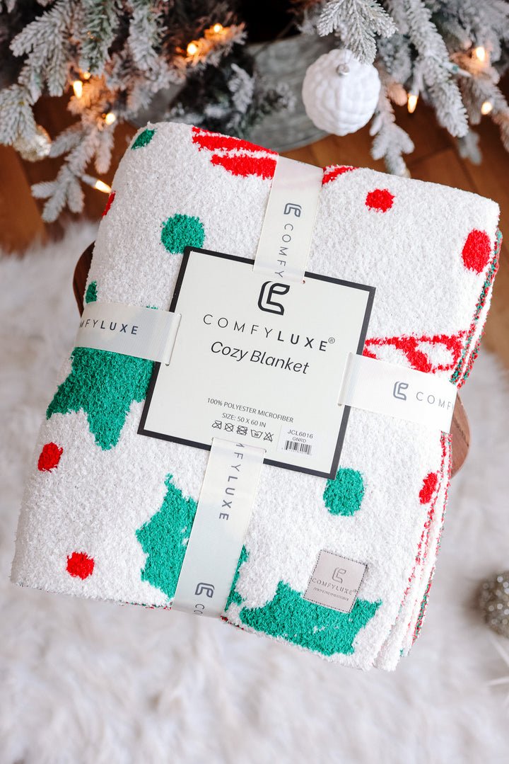 Festive Holiday Comfy Luxe Blanket