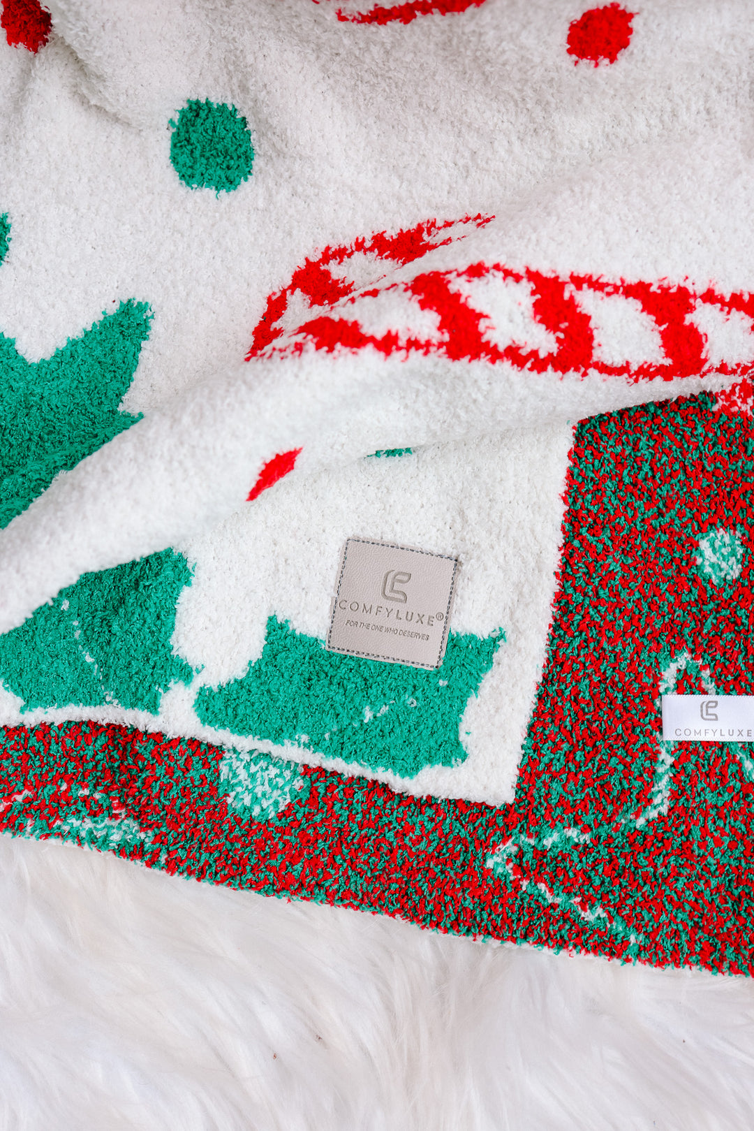 Festive Holiday Comfy Luxe Blanket