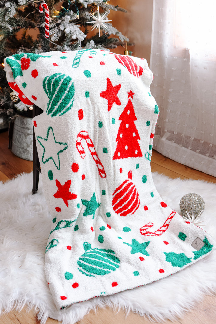 Festive Holiday Comfy Luxe Blanket