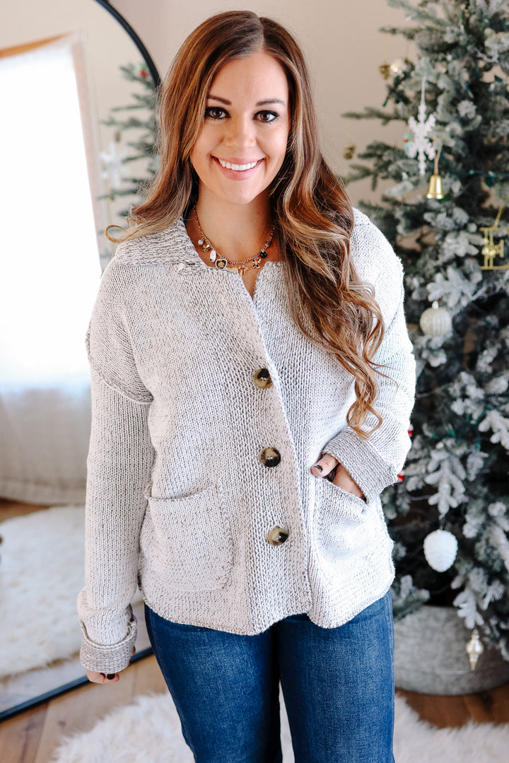 Alora Reverse Seam Cardigan