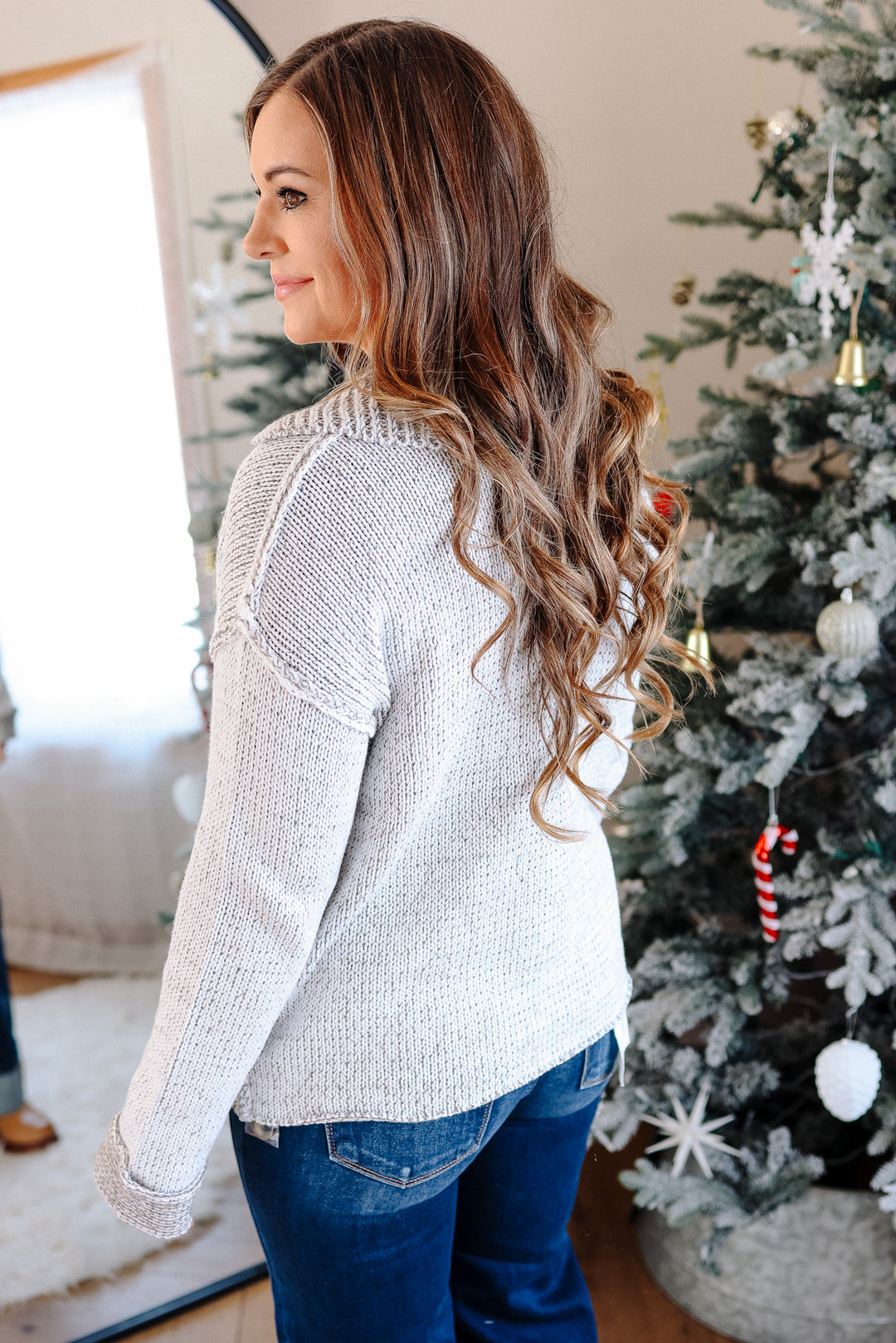 Alora Reverse Seam Cardigan