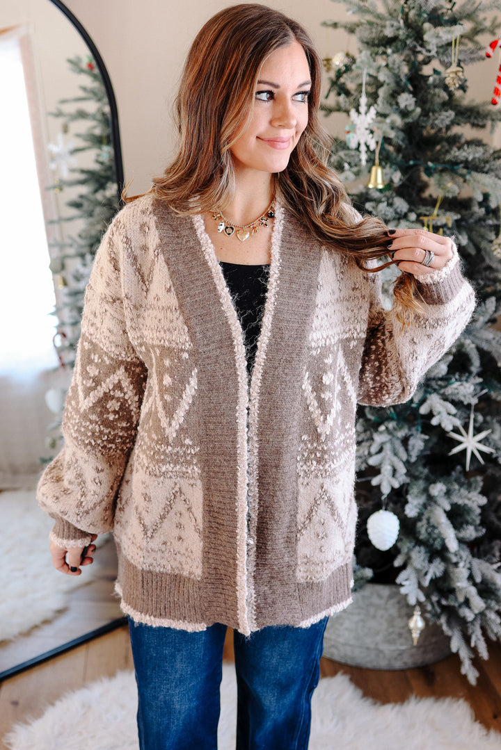 Emily Patterned Cardigan