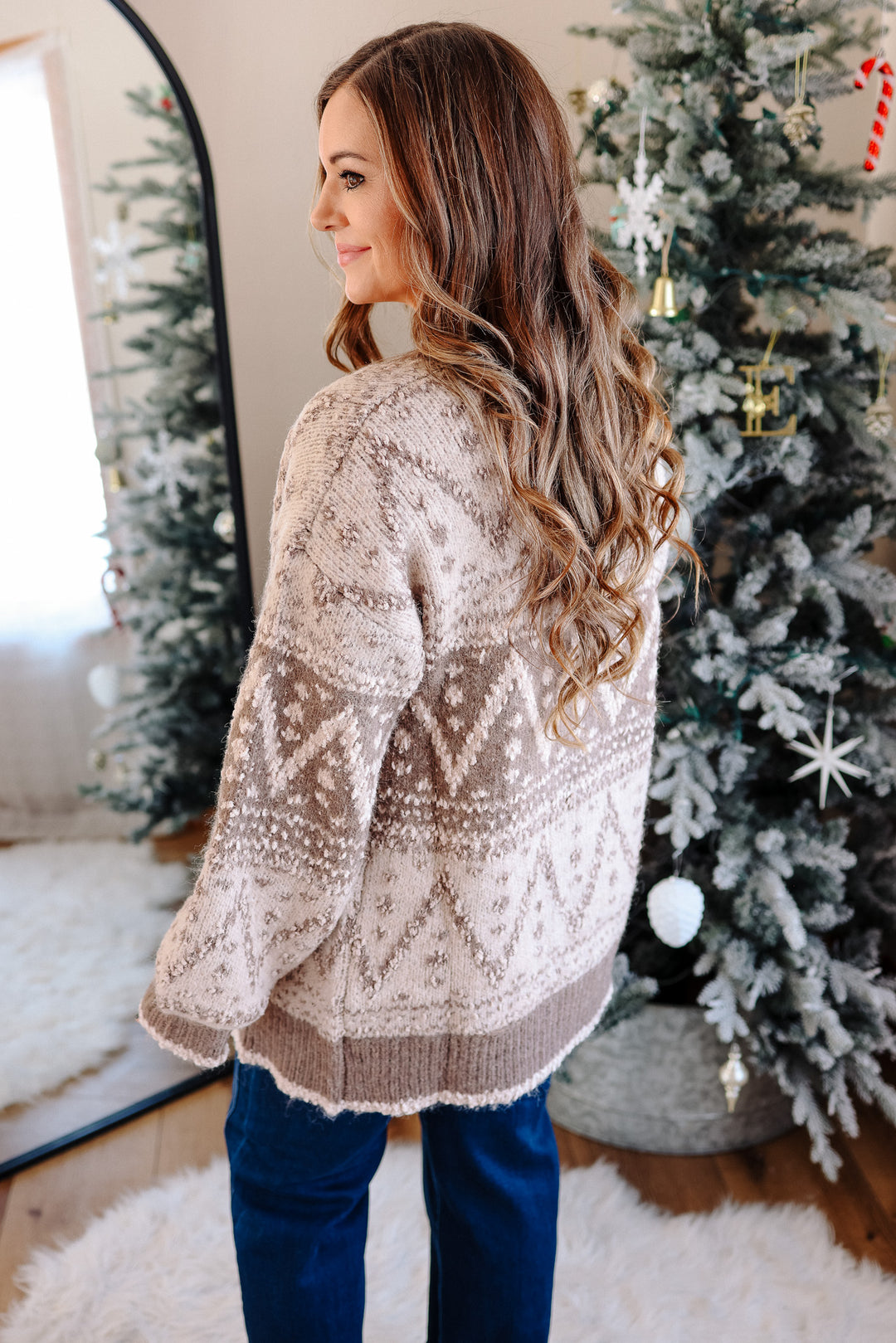 Emily Patterned Cardigan