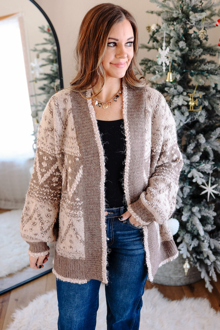 Emily Patterned Cardigan