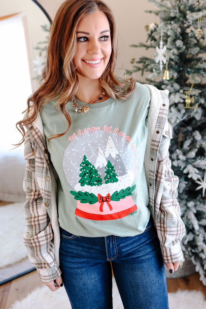 Let It Snowglobe Graphic Tee