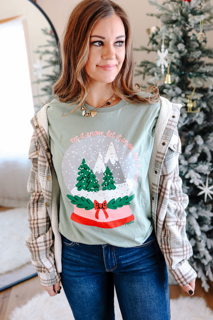 Let It Snowglobe Graphic Tee