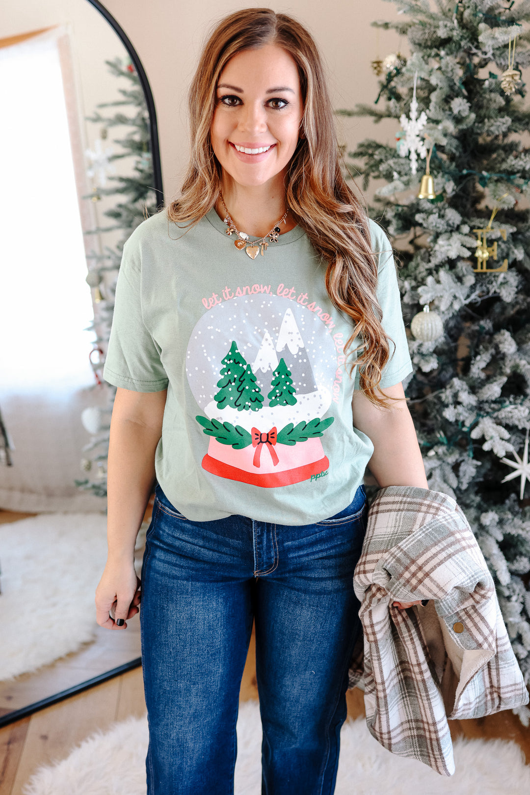 Let It Snowglobe Graphic Tee