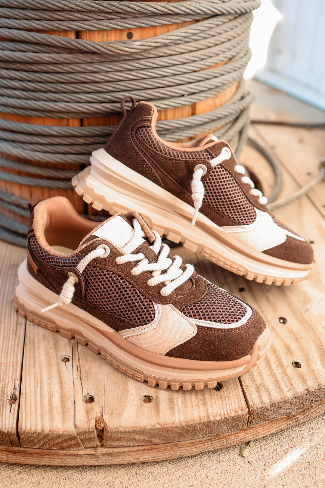 Leotina Sneakers - Espresso Brown