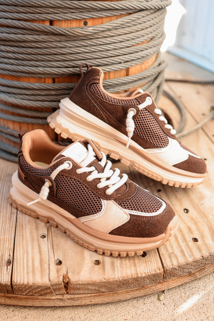 Leotina Sneakers - Espresso Brown