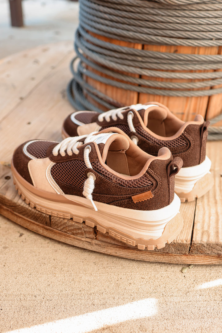 Leotina Sneakers - Espresso Brown