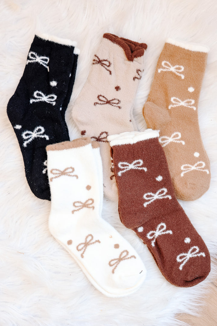 Cozy Bows Sock Set