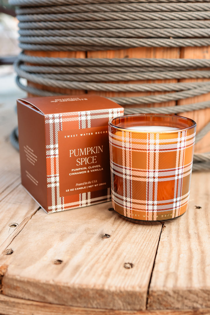 Pumpkin Spice 12 oz Soy Candle