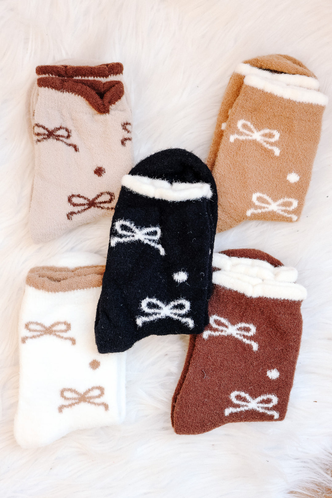 Cozy Bows Sock Set