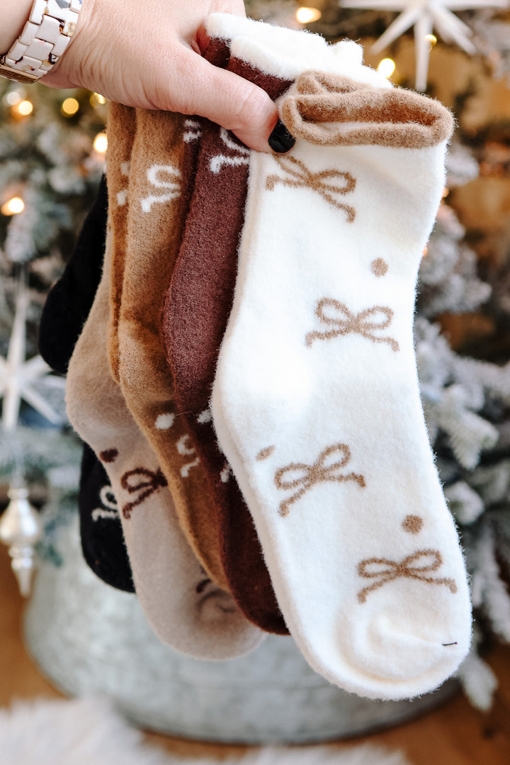 Cozy Bows Sock Set
