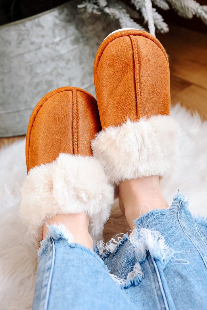 Cozy Slippers - Brown