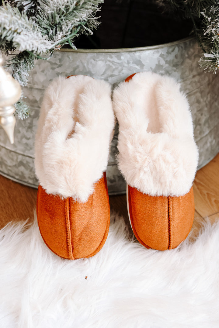 Cozy Slippers - Brown