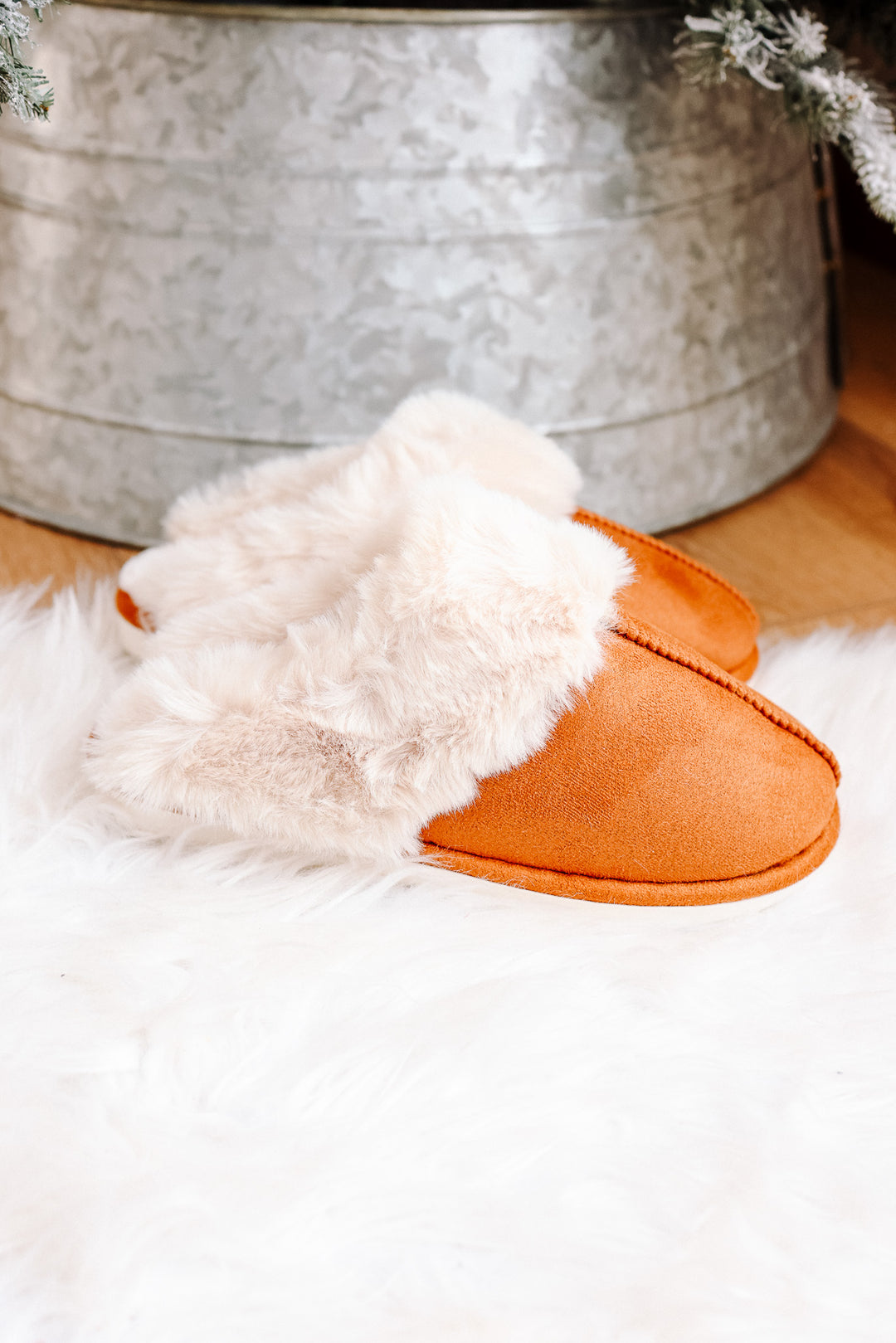 Cozy Slippers - Brown