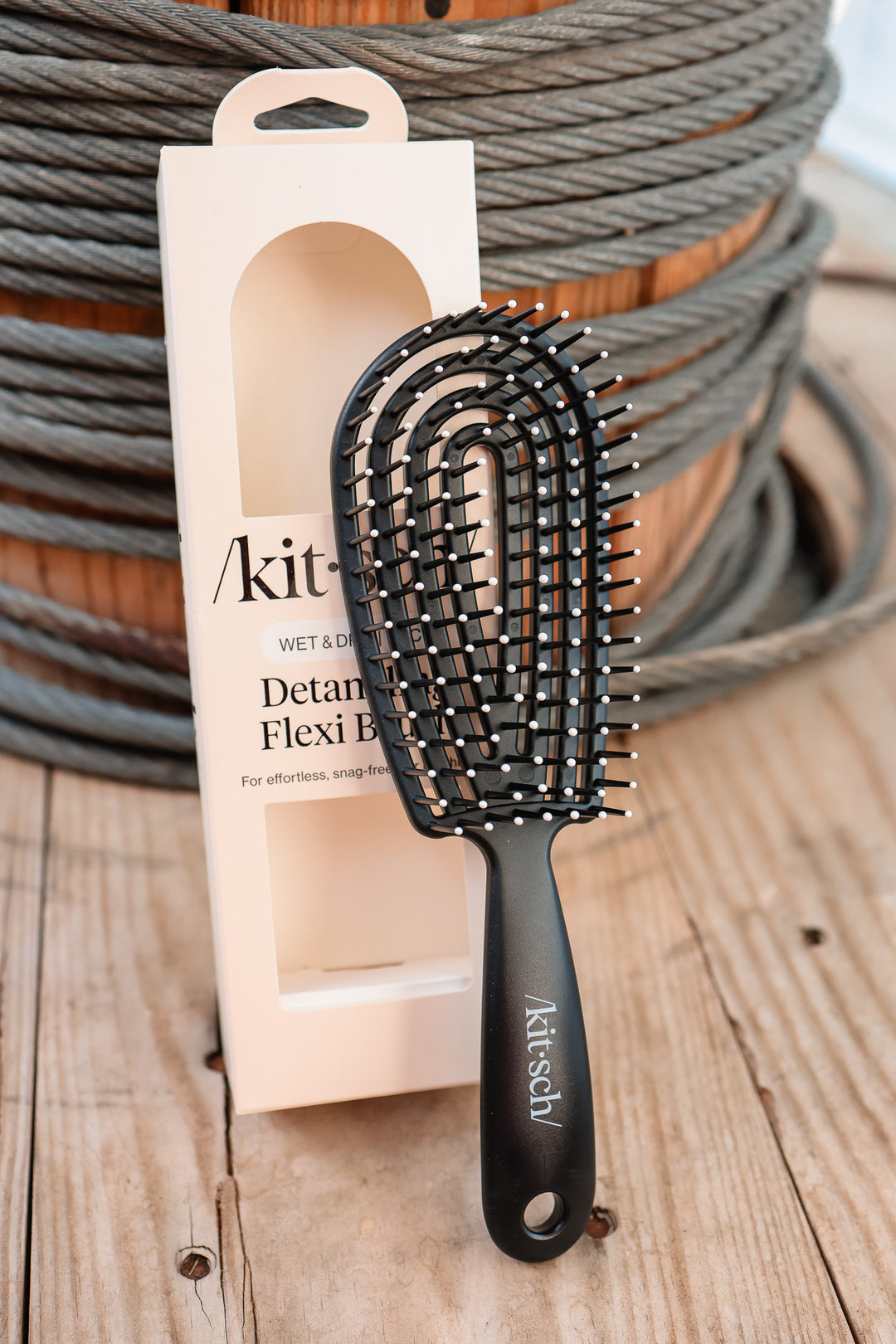 Detangling Flexi Brush - Black