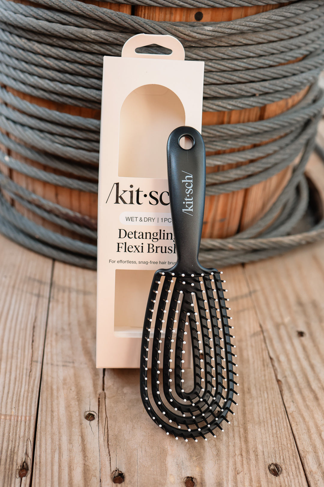 Detangling Flexi Brush - Black