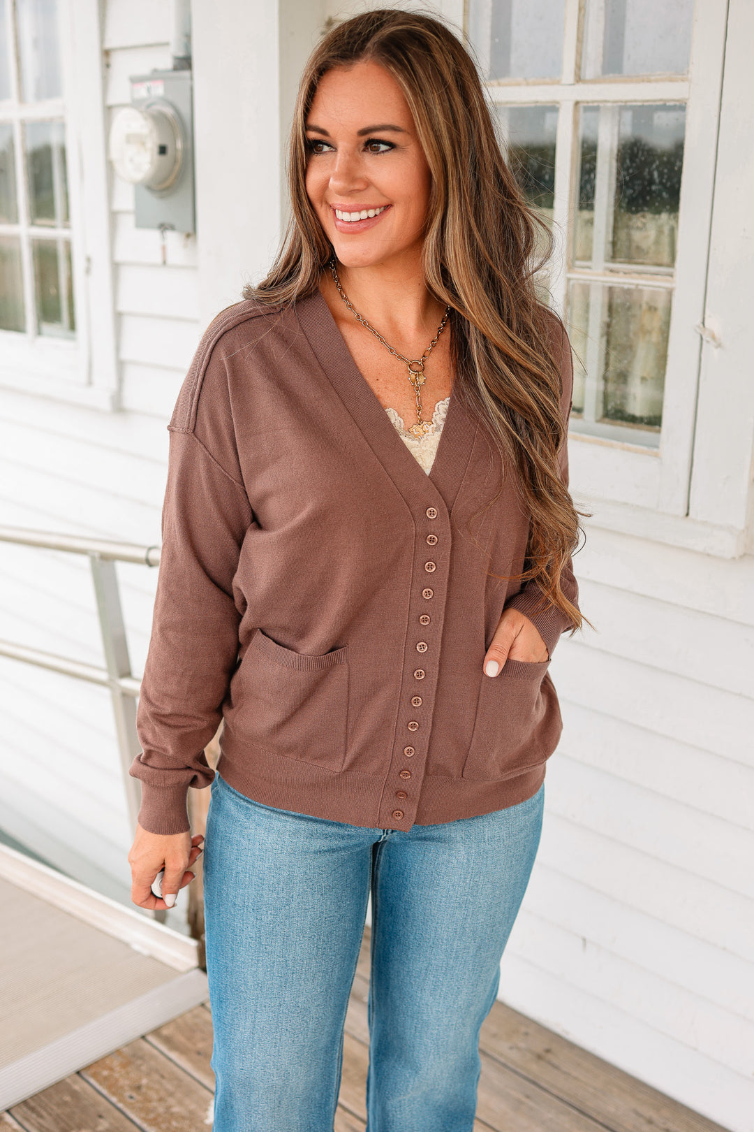 Alessia V-Neck Cardigan