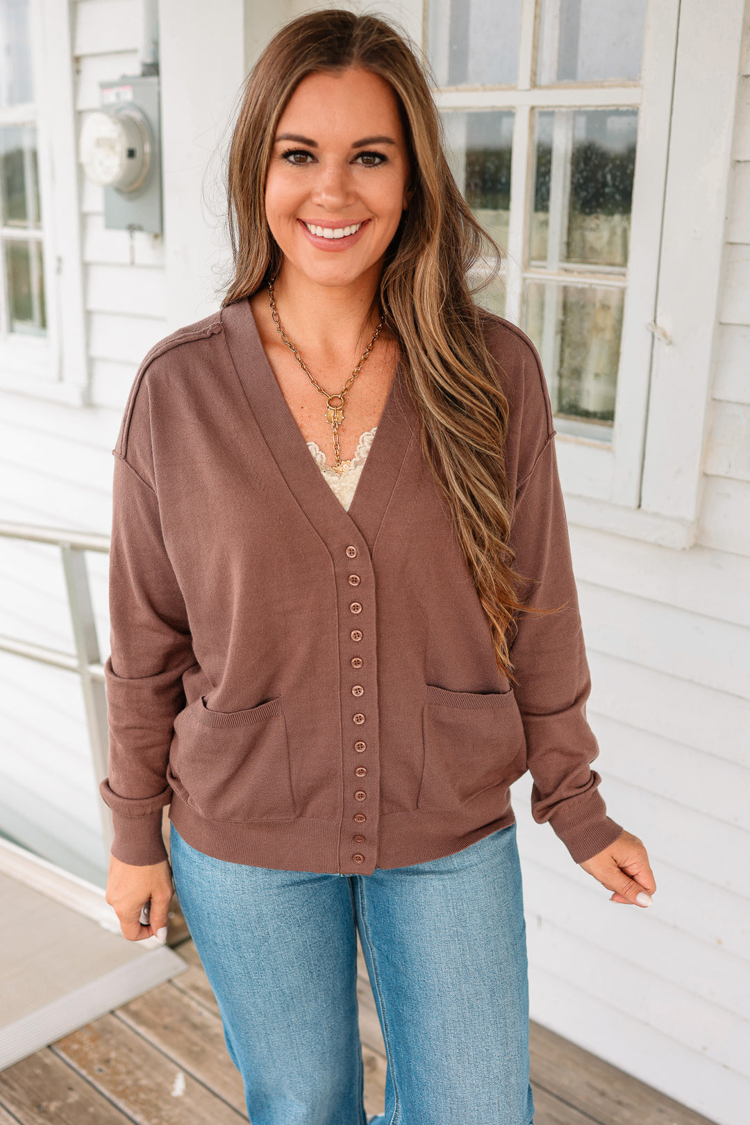 Alessia V-Neck Cardigan