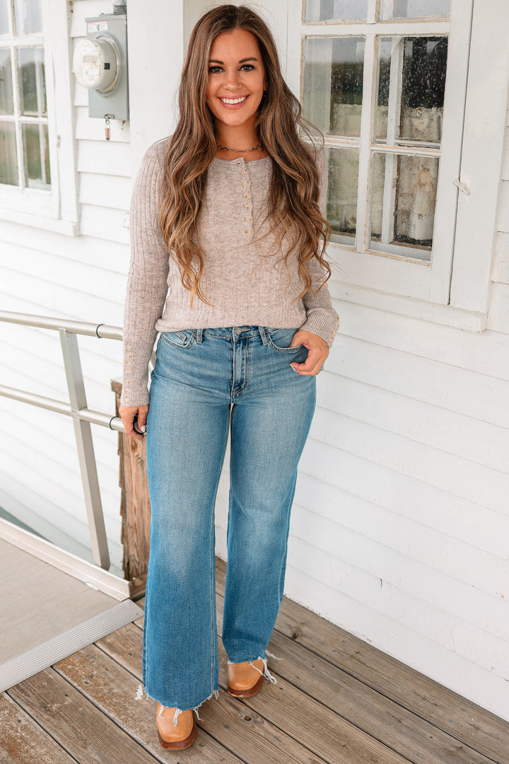 VERVET: Tully High Rise Vintage Flare Jeans