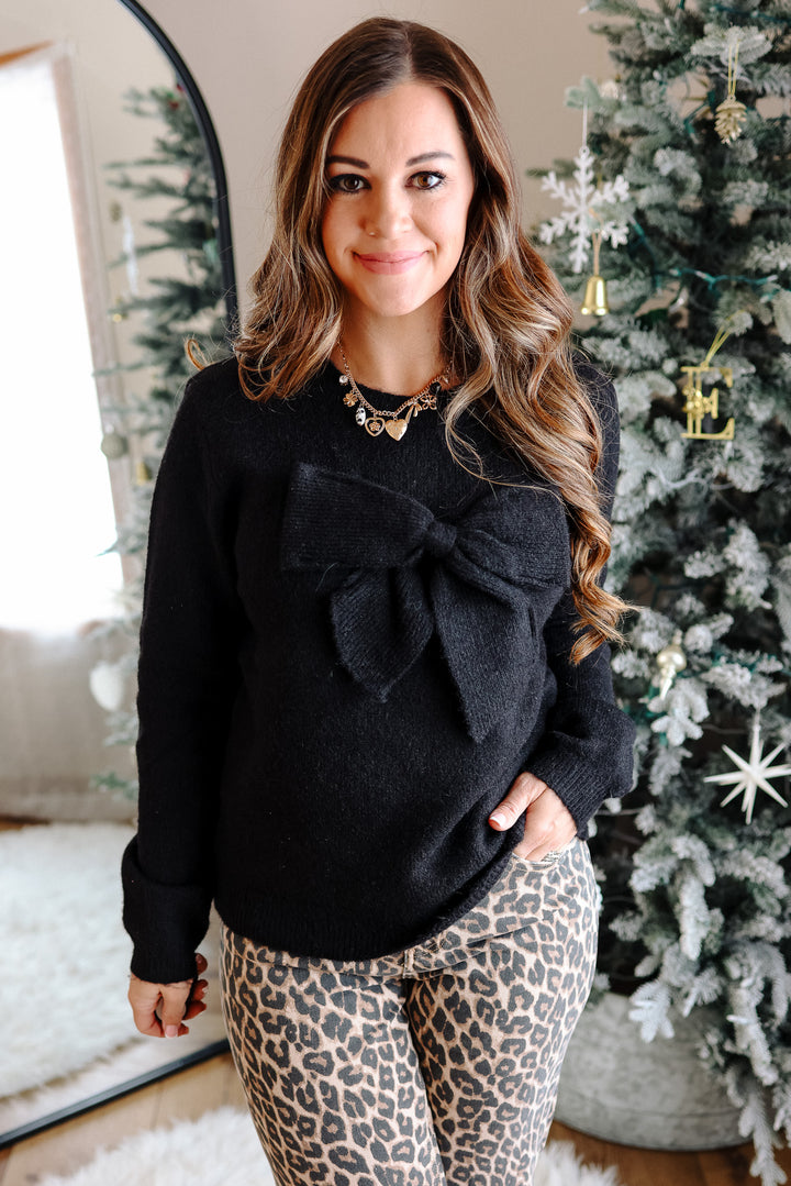 Bow Knit Sweater