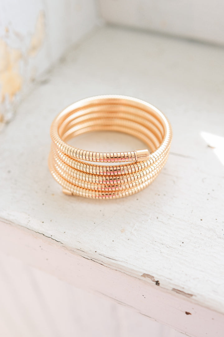 Flexible Coil Snake Chain Bracelet