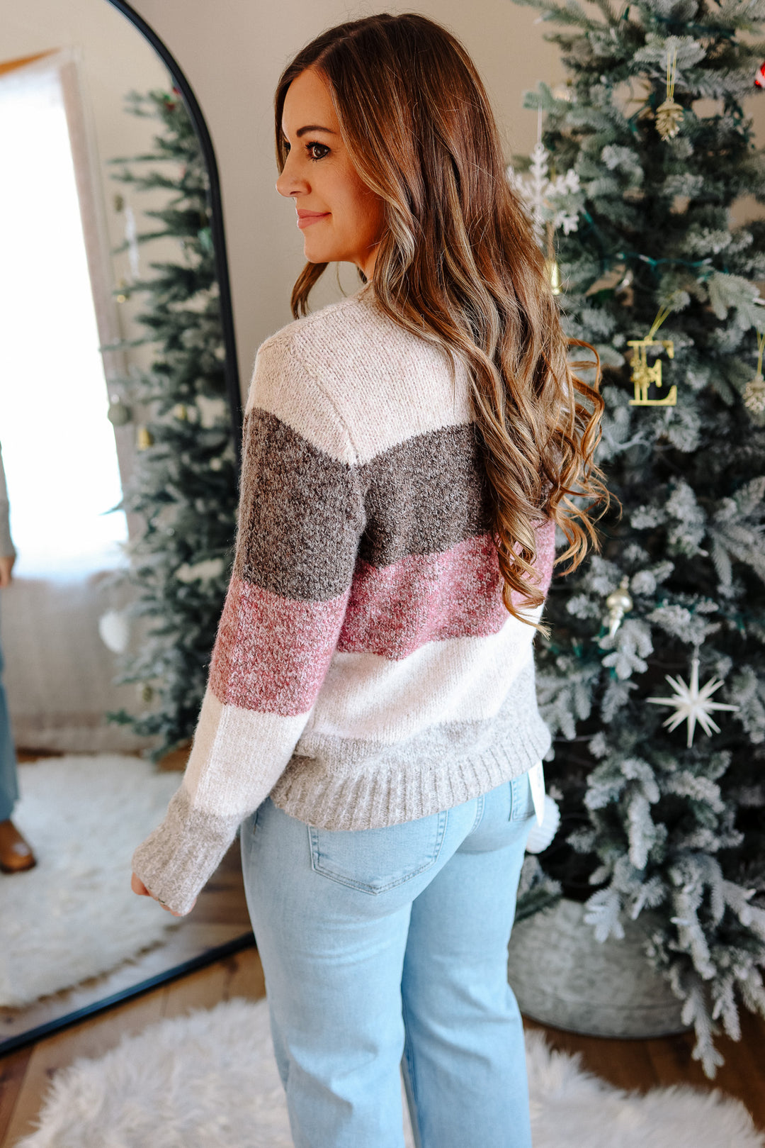 Evelyn Colorblock Sweater