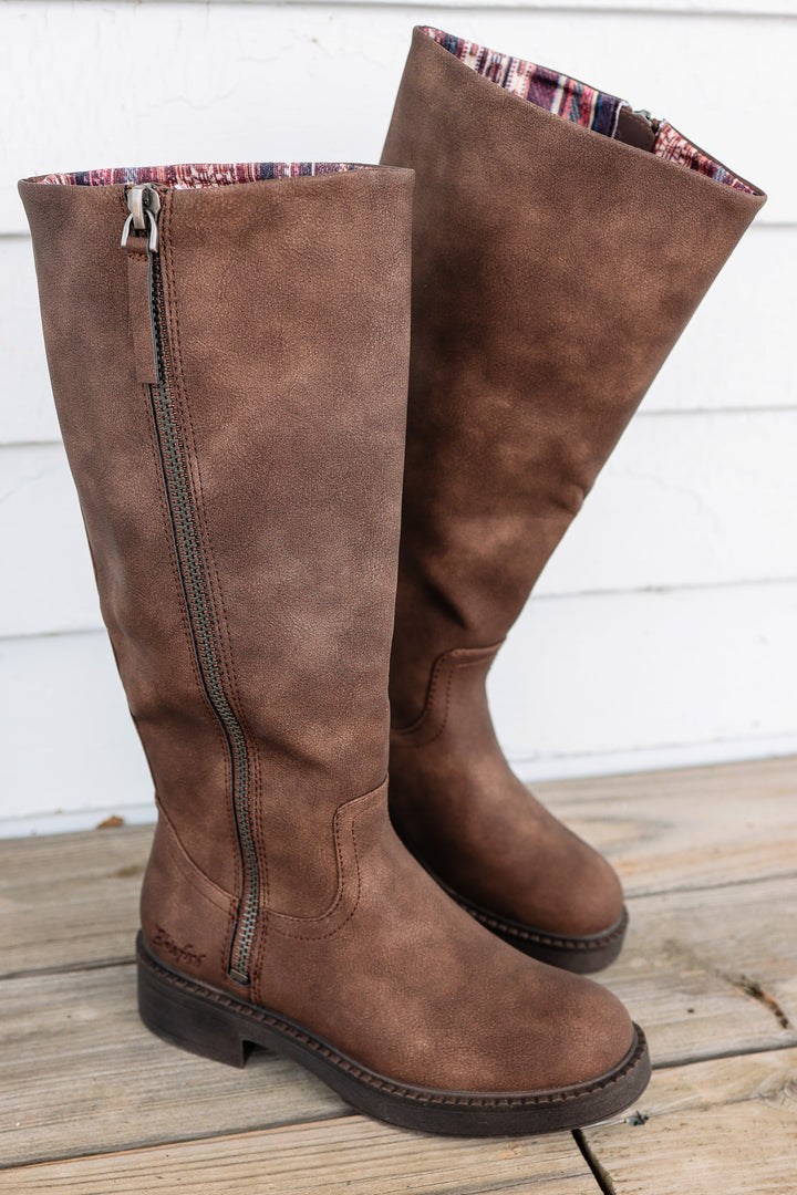 Venice Tall Boot - Brown