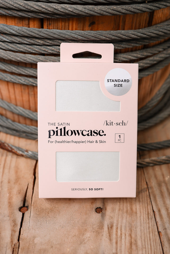 Satin Pillowcase - Ivory