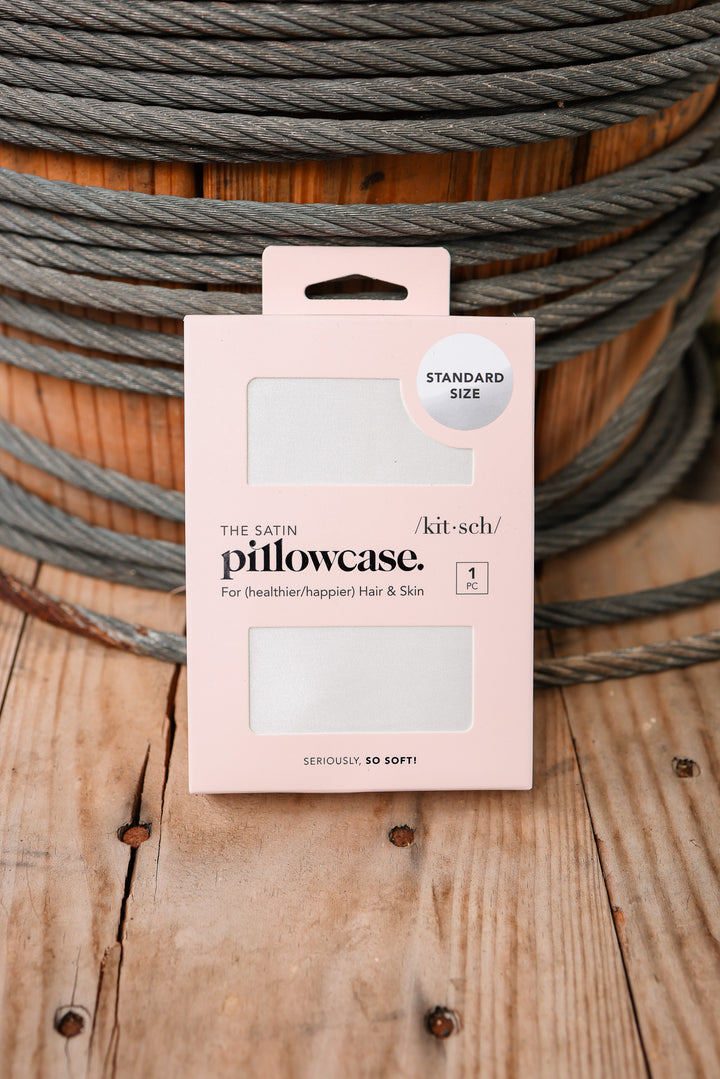 Satin Pillowcase - Ivory