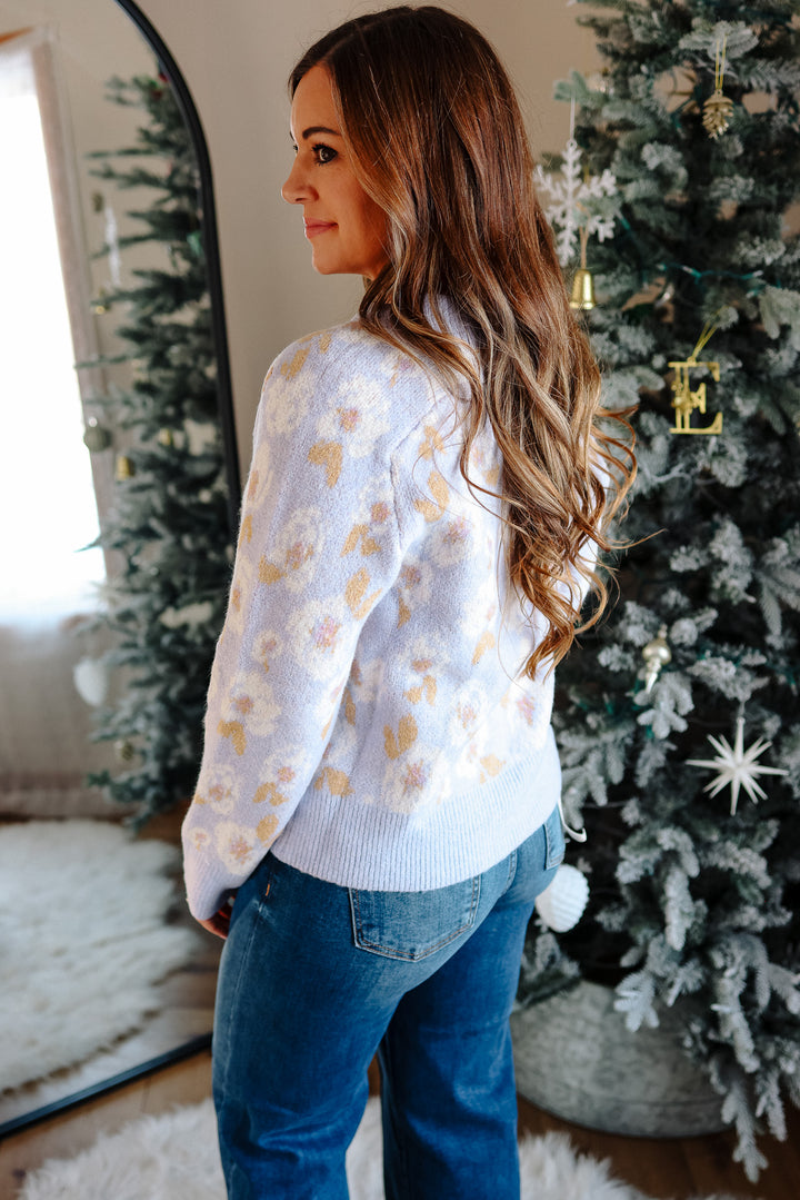 Sophia Floral Crewneck Sweater