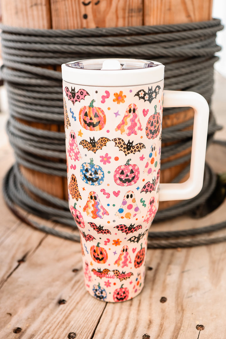 The Hydrate+ 40oz Tumbler - Funky Frights