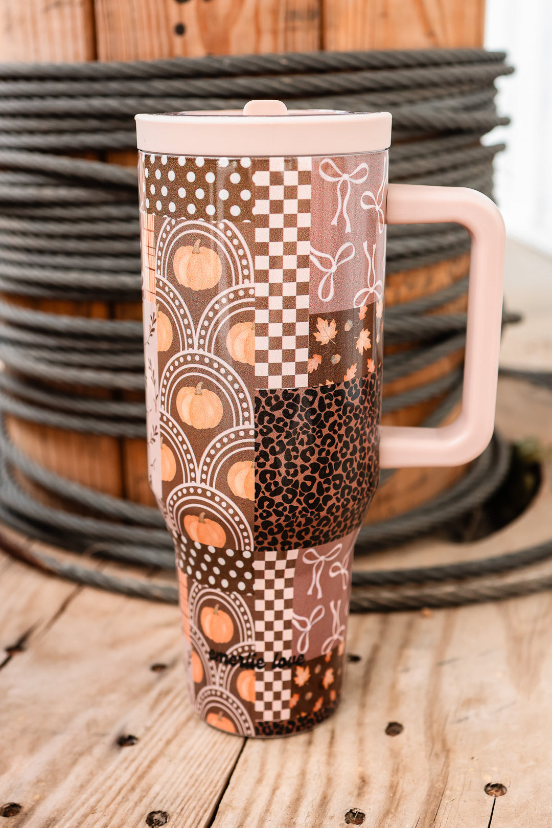 The Hydrate+ 40oz Tumbler - Pumpkin Patchwork