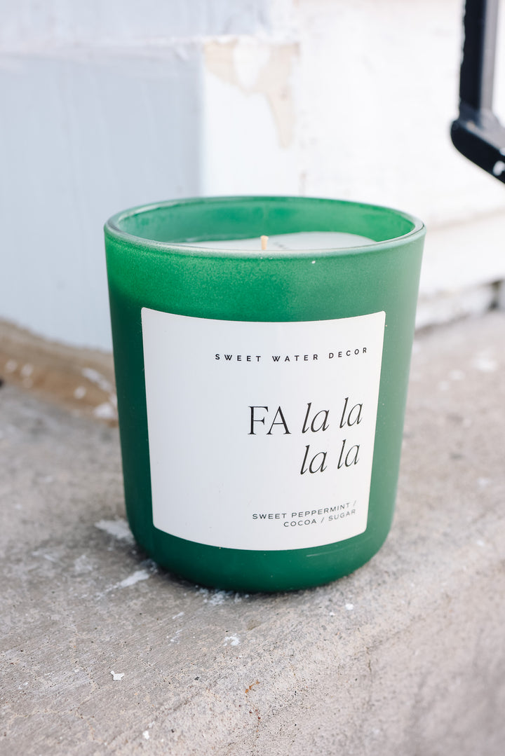 Fa La La La La 15 oz Soy Candle