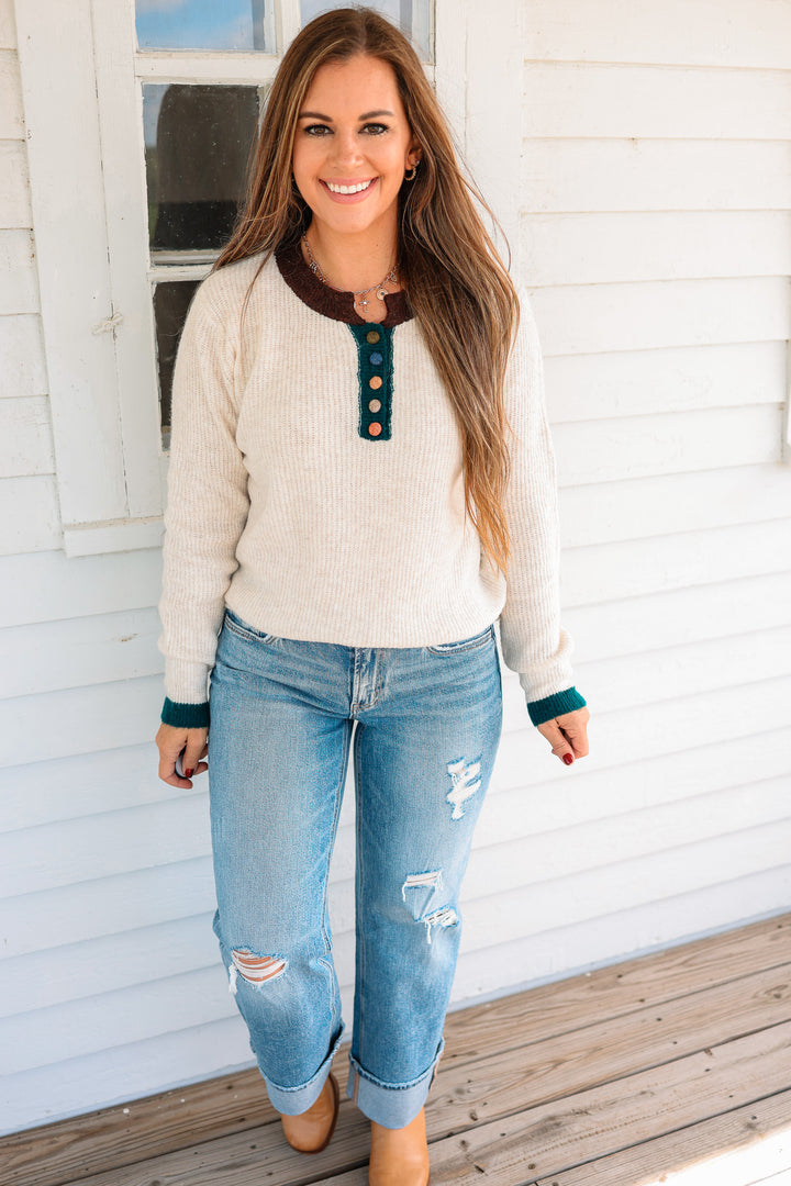 Lorelei Henley Sweater