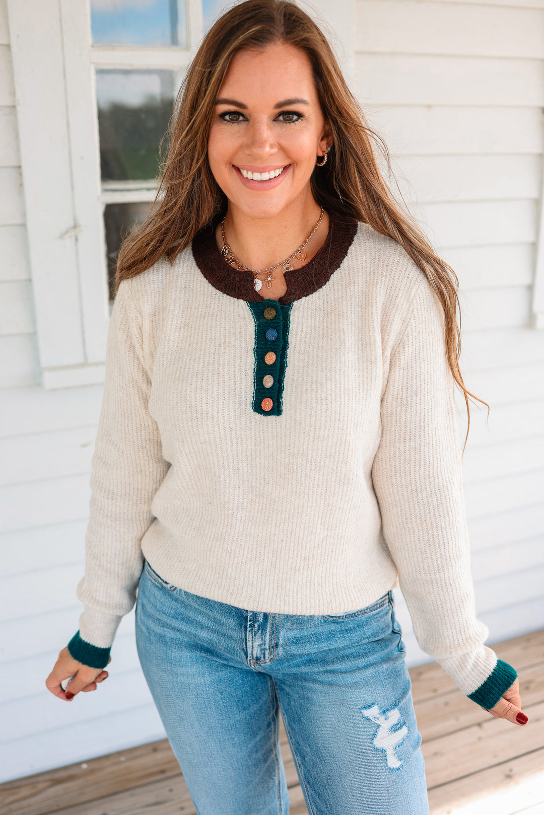 Lorelei Henley Sweater