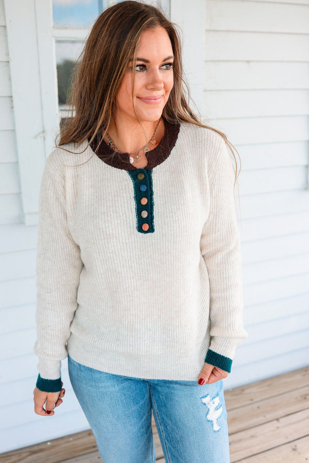 Lorelei Henley Sweater