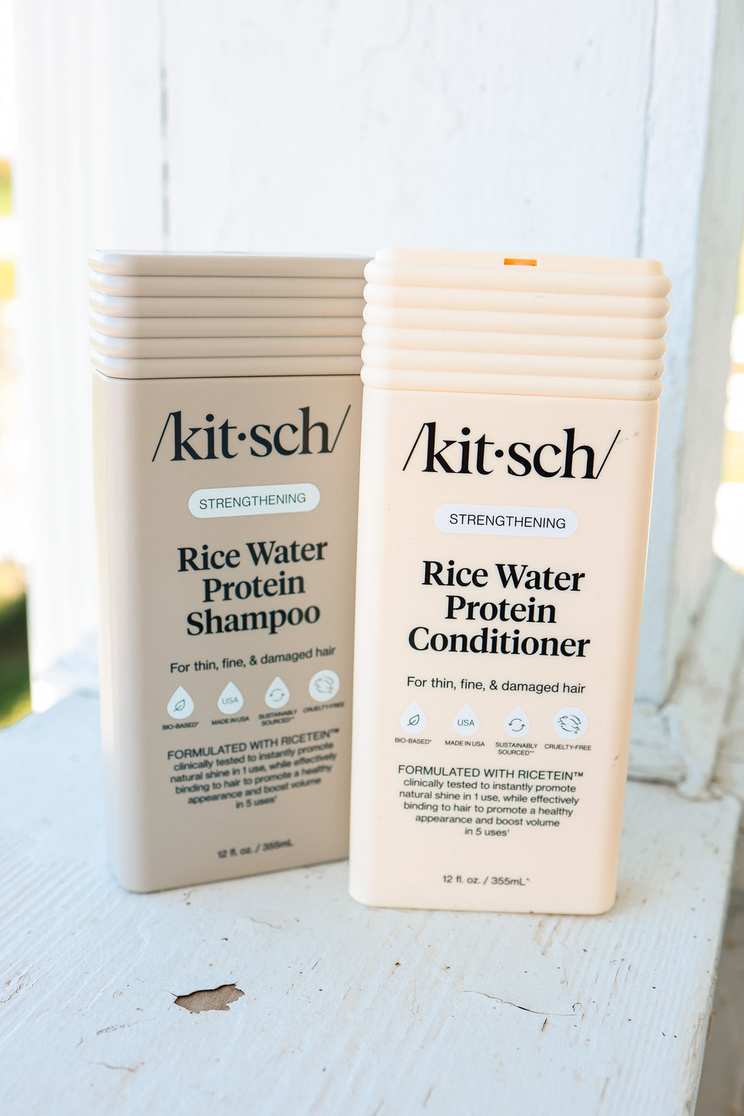 Strengthening Rice Water Shampoo & Conditioner Combo