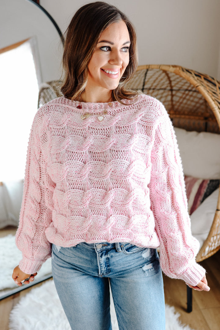 Elowen Braided Knit Sweater