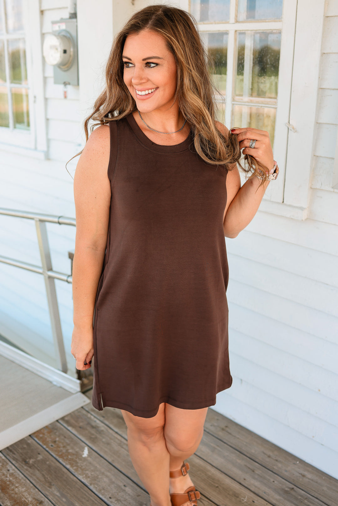 Laguna Scuba Shift Dress