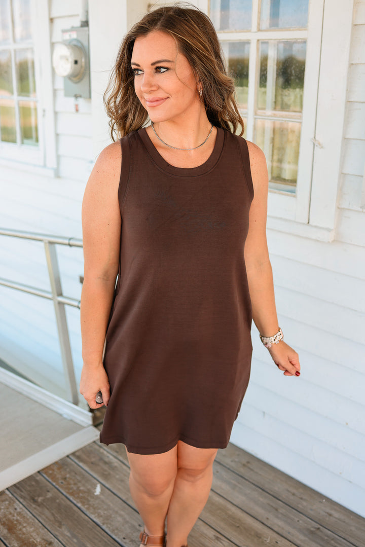 Laguna Scuba Shift Dress